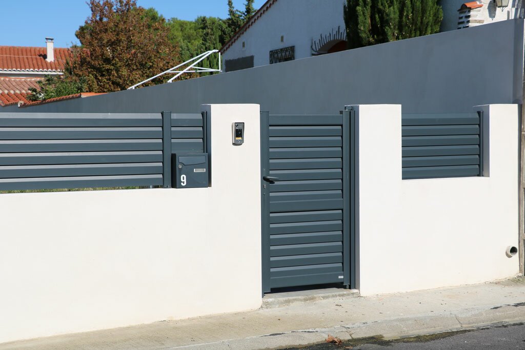 Portail, clôture
